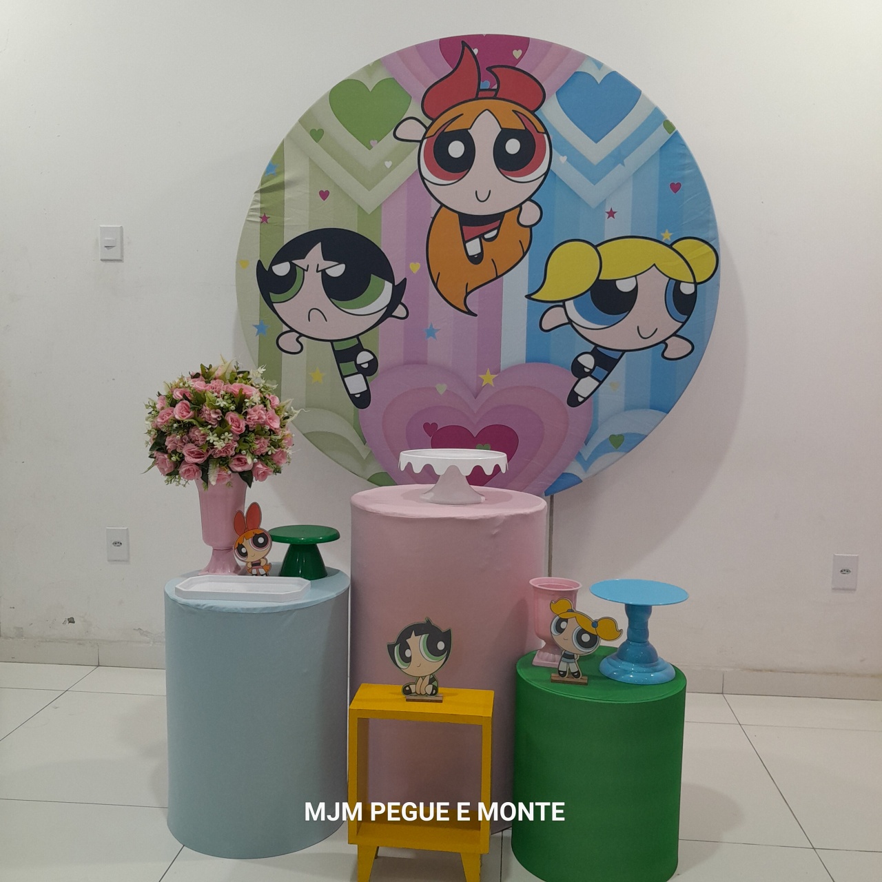 Kit Esmeralda Meninas Super Poderosa - MJM PEGUE E MONTE