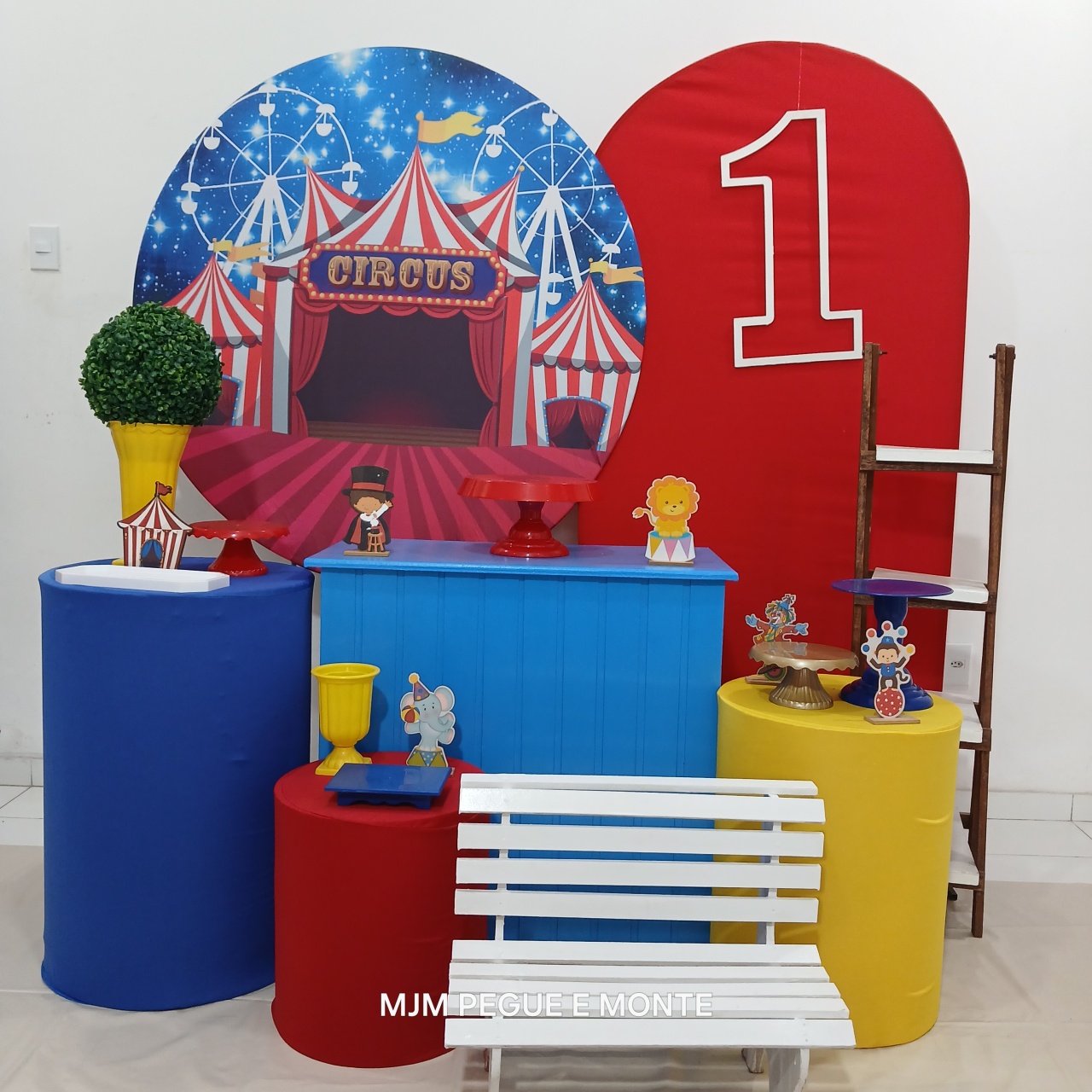 Kit Diamante Circo - MJM PEGUE E MONTE