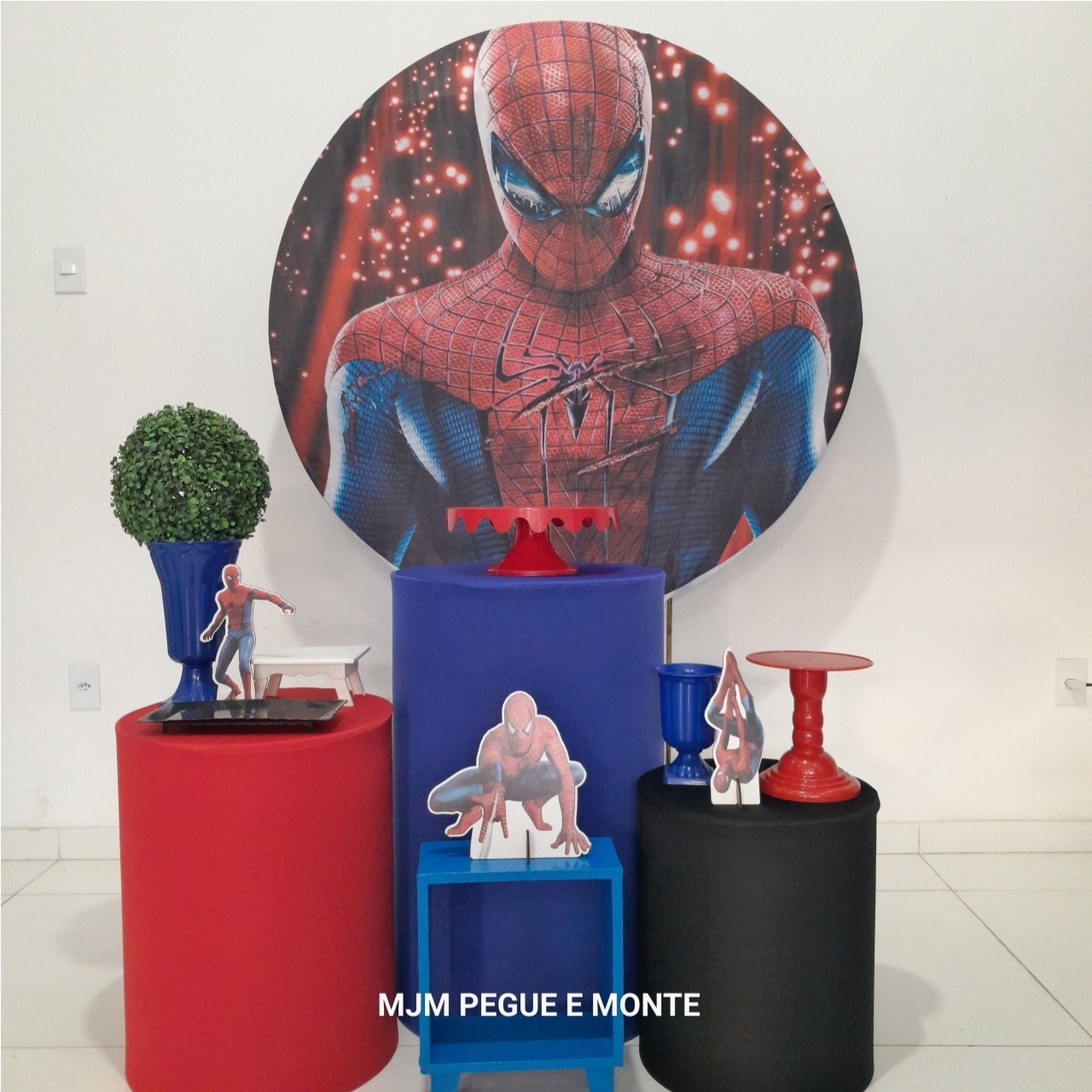 Kit Esmeralda Homem Aranha 01 - MJM PEGUE E MONTE