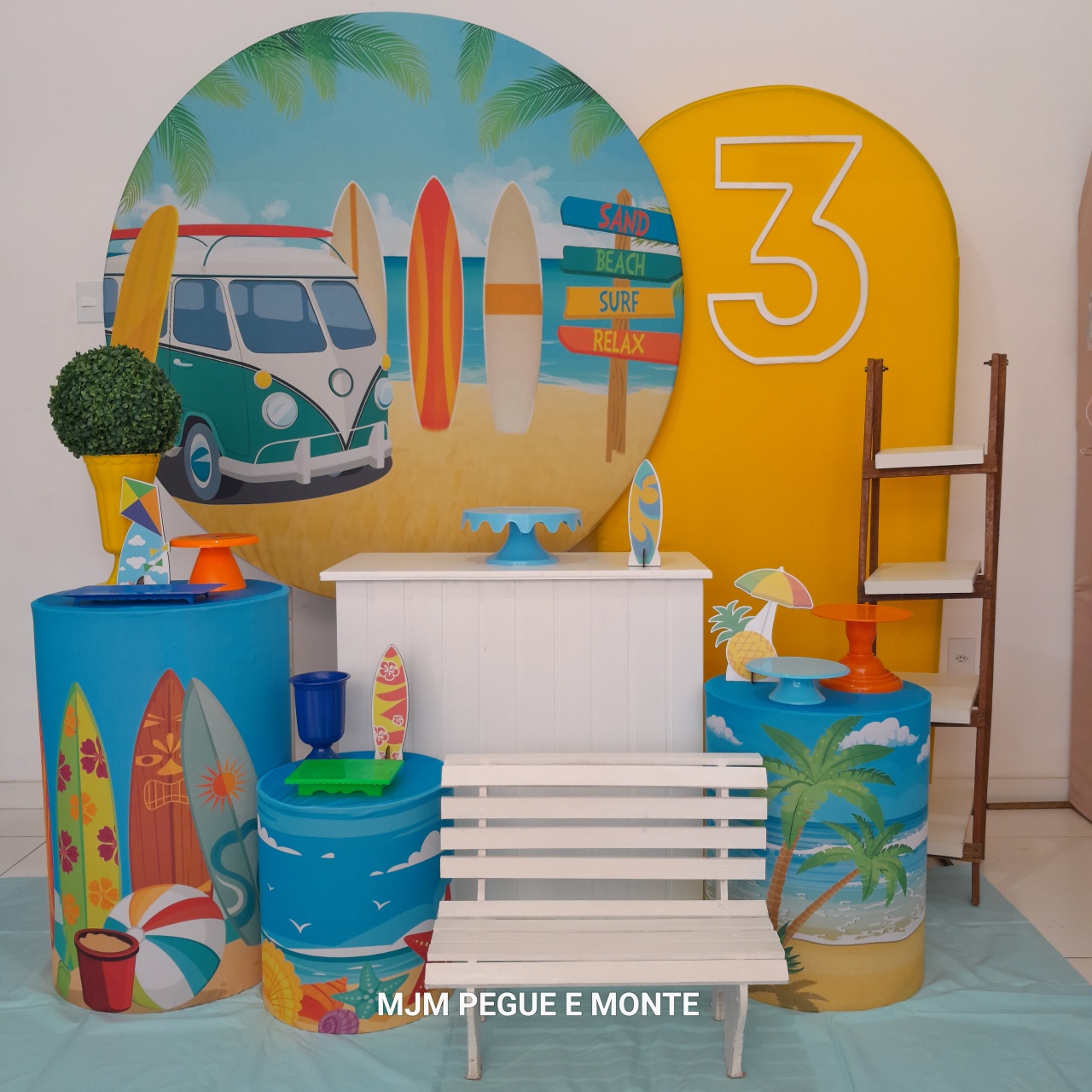 Kit Diamante Praia 01 - MJM PEGUE E MONTE