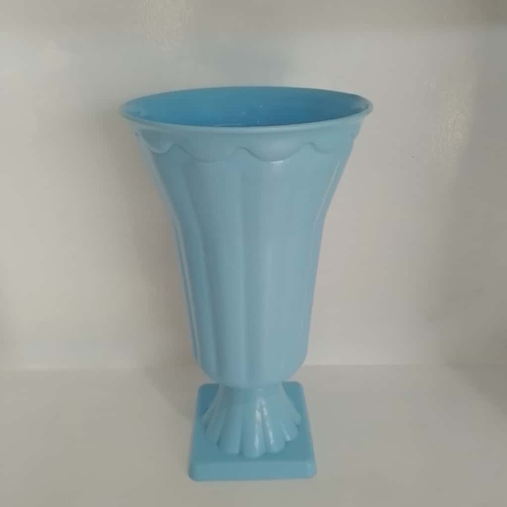 Vaso Azul Bebê - MJM PEGUE E MONTE