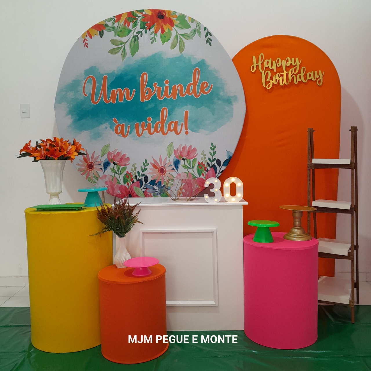 Kit Diamante Um Brinde A Vida - MJM PEGUE E MONTE