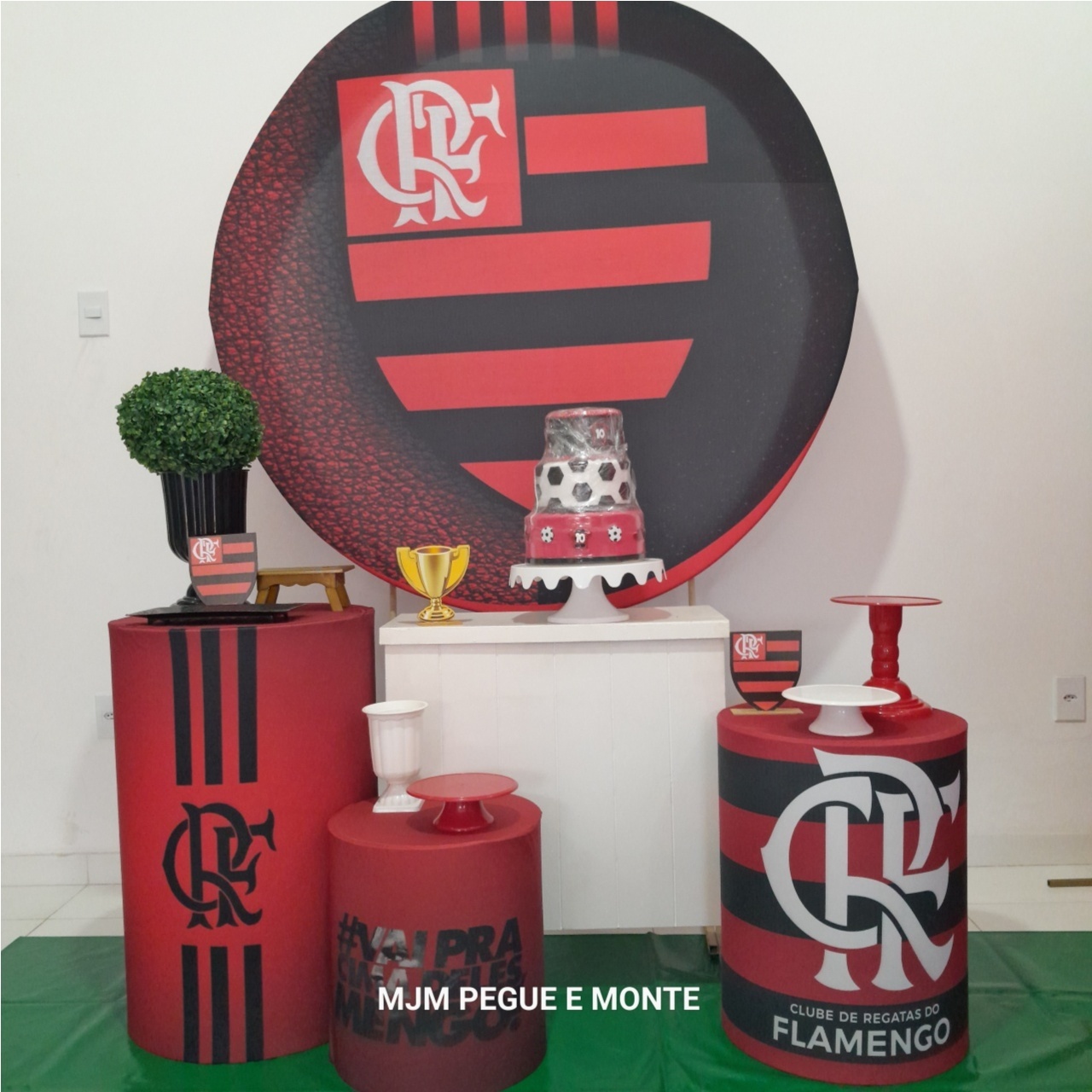 Kit Pérola Flamengo 1 - MJM PEGUE E MONTE