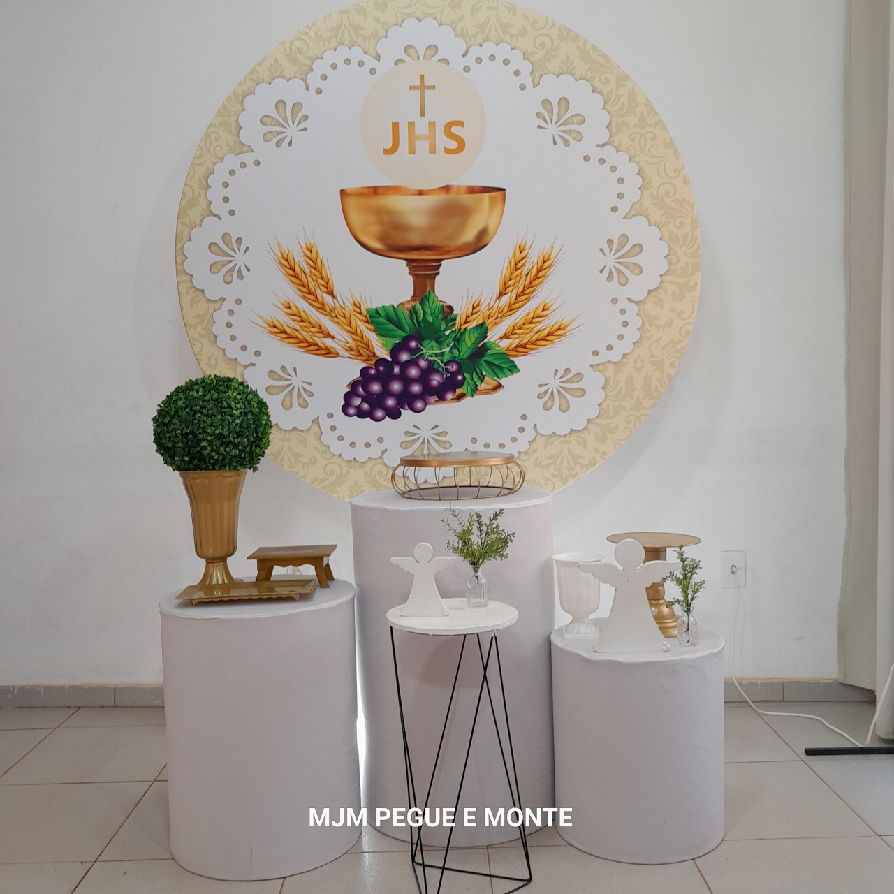 Kit Esmeralda Primeira Comunhão - MJM PEGUE E MONTE
