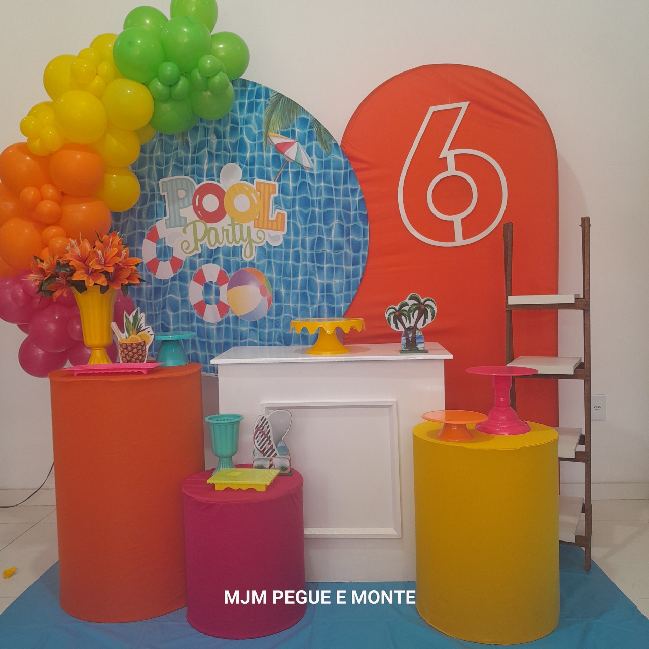 Kit Diamante Pool Party - MJM PEGUE E MONTE