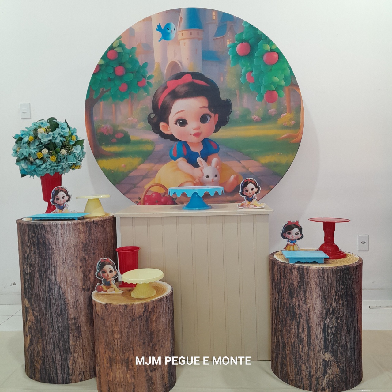 Kit Perola Branca de Neve Cute - MJM PEGUE E MONTE