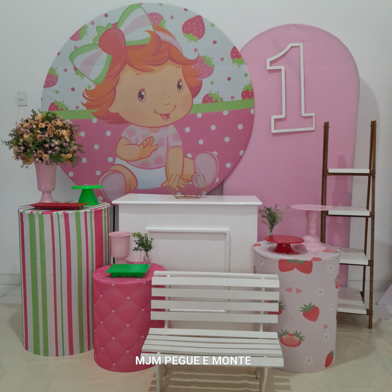 Kit Diamante Moranguinho Baby - MJM PEGUE E MONTE