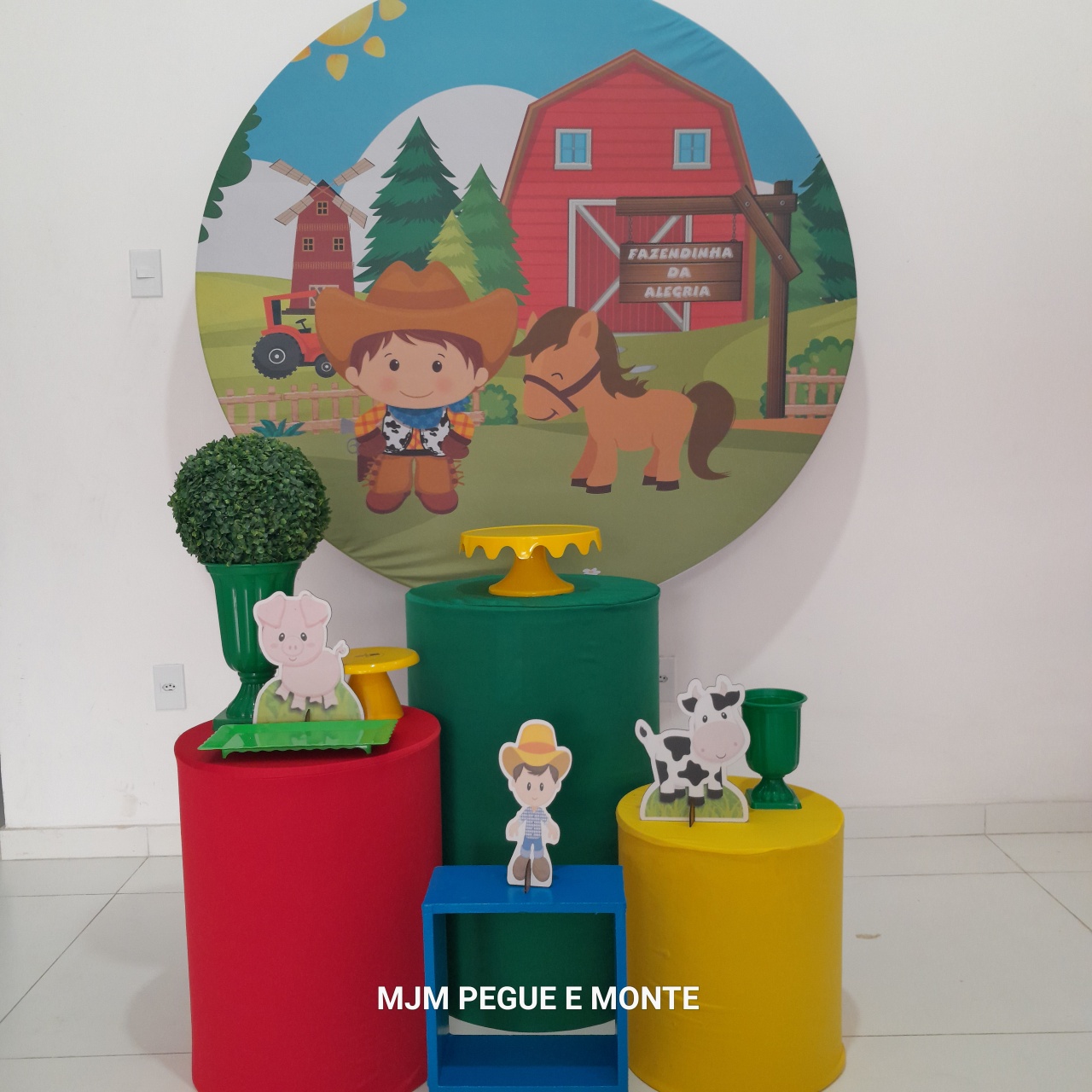 Kit Esmeralda Fazendeiro - MJM PEGUE E MONTE