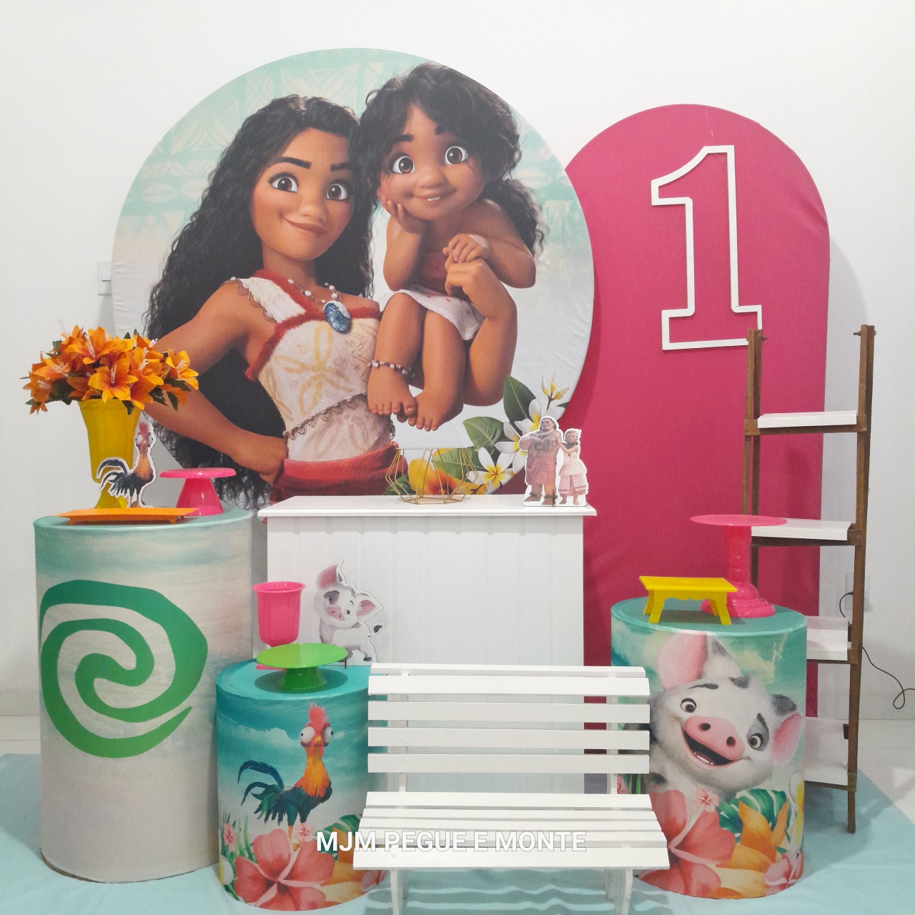 Kit Diamante Moana 02 - MJM PEGUE E MONTE