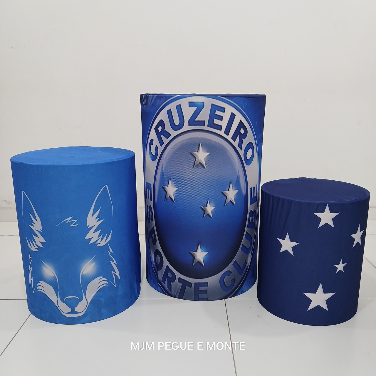 Trio de Capas de Cilindro Cruzeiro - MJM PEGUE E MONTE