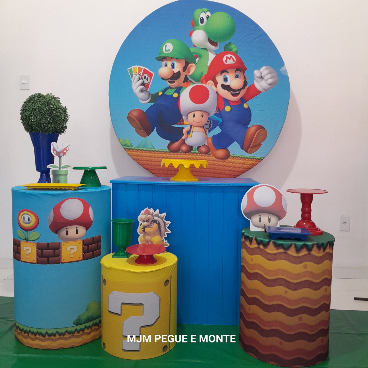 Kit Perola Mario Bros - MJM PEGUE E MONTE