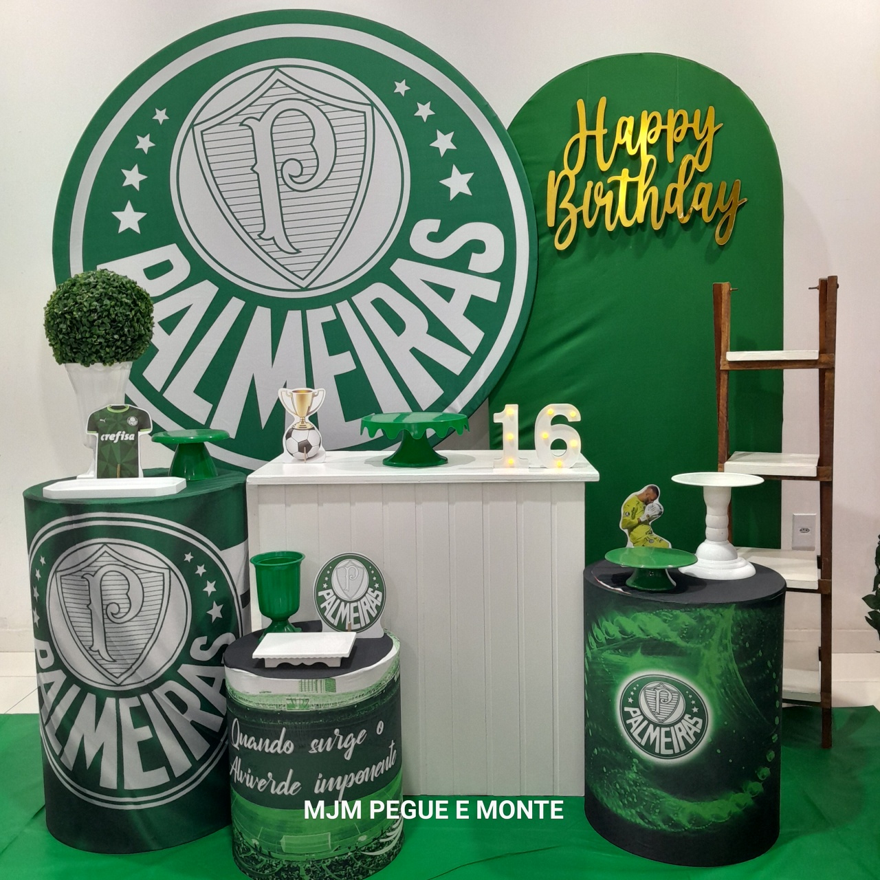 Kit Diamante Palmeiras - MJM PEGUE E MONTE