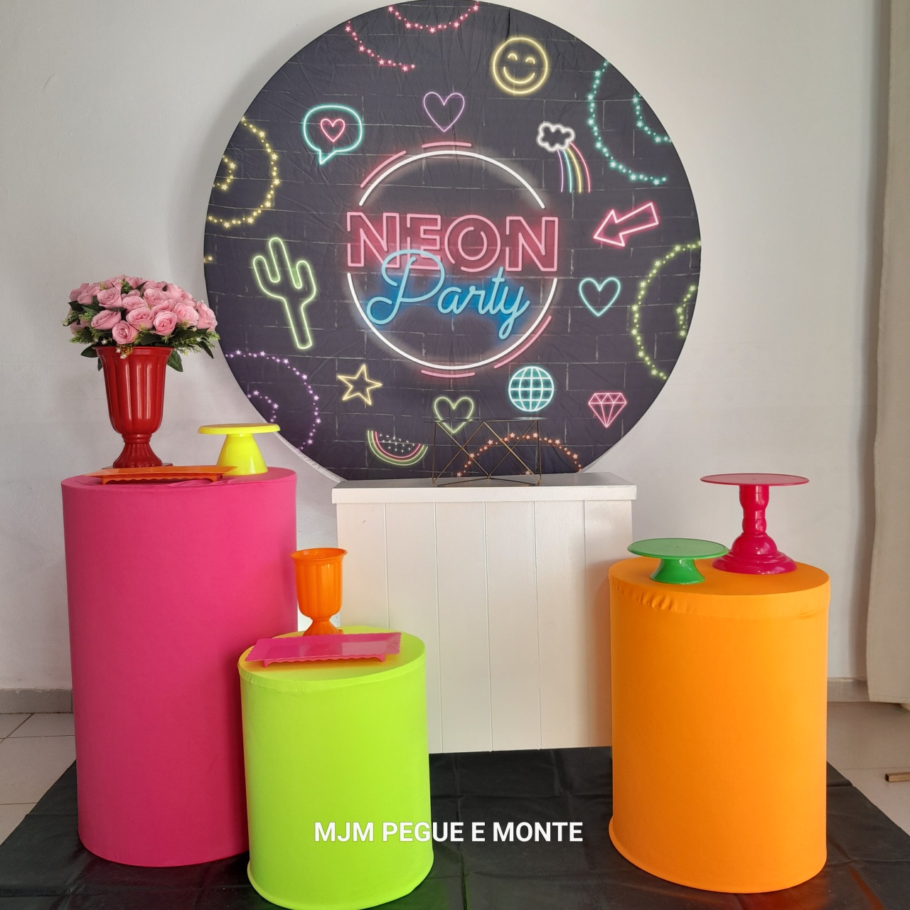Kit Perola Neon 01 - MJM PEGUE E MONTE