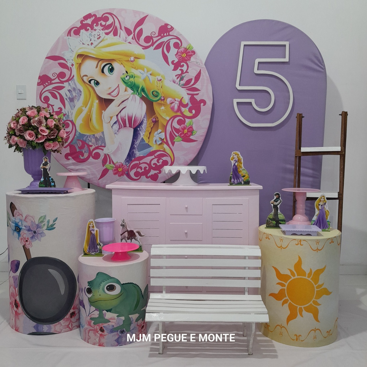 Kit Diamante Rapunzel - MJM PEGUE E MONTE