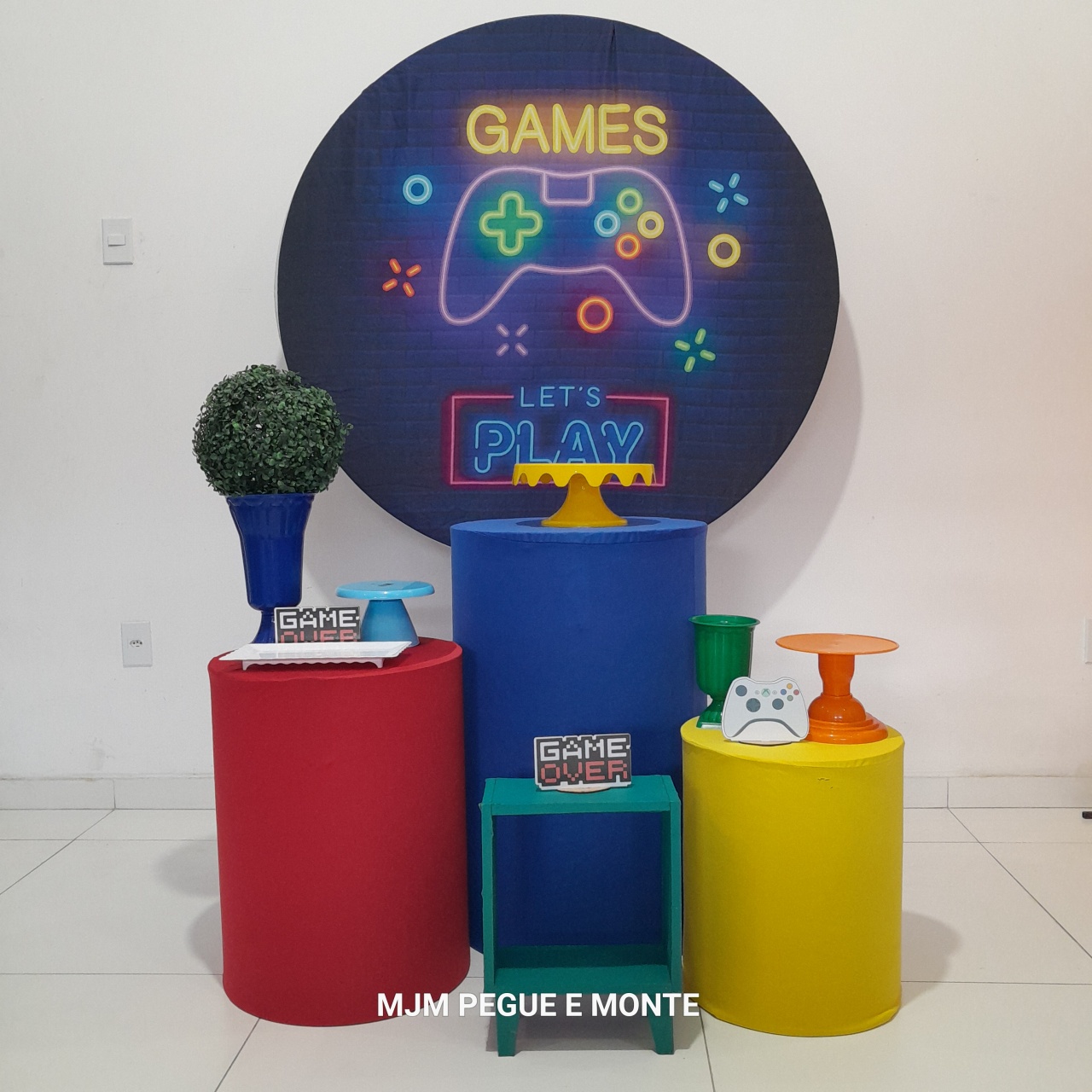Kit Esmeralda Game - MJM PEGUE E MONTE