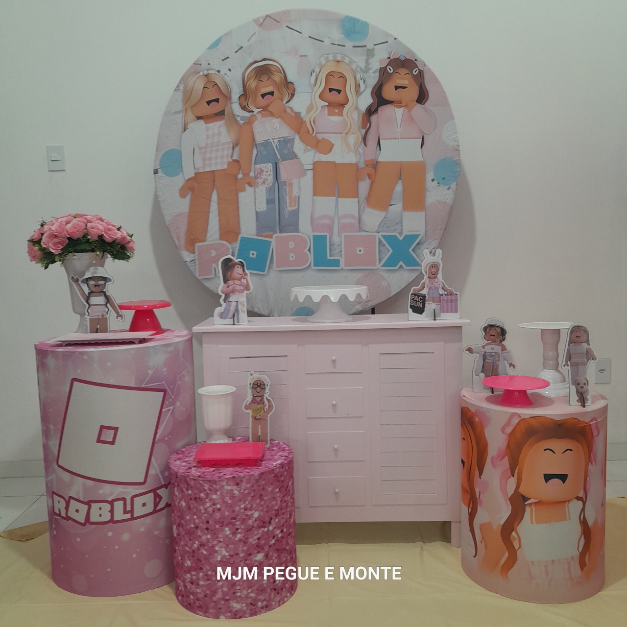 Kit Pérola Roblox Menina - MJM PEGUE E MONTE