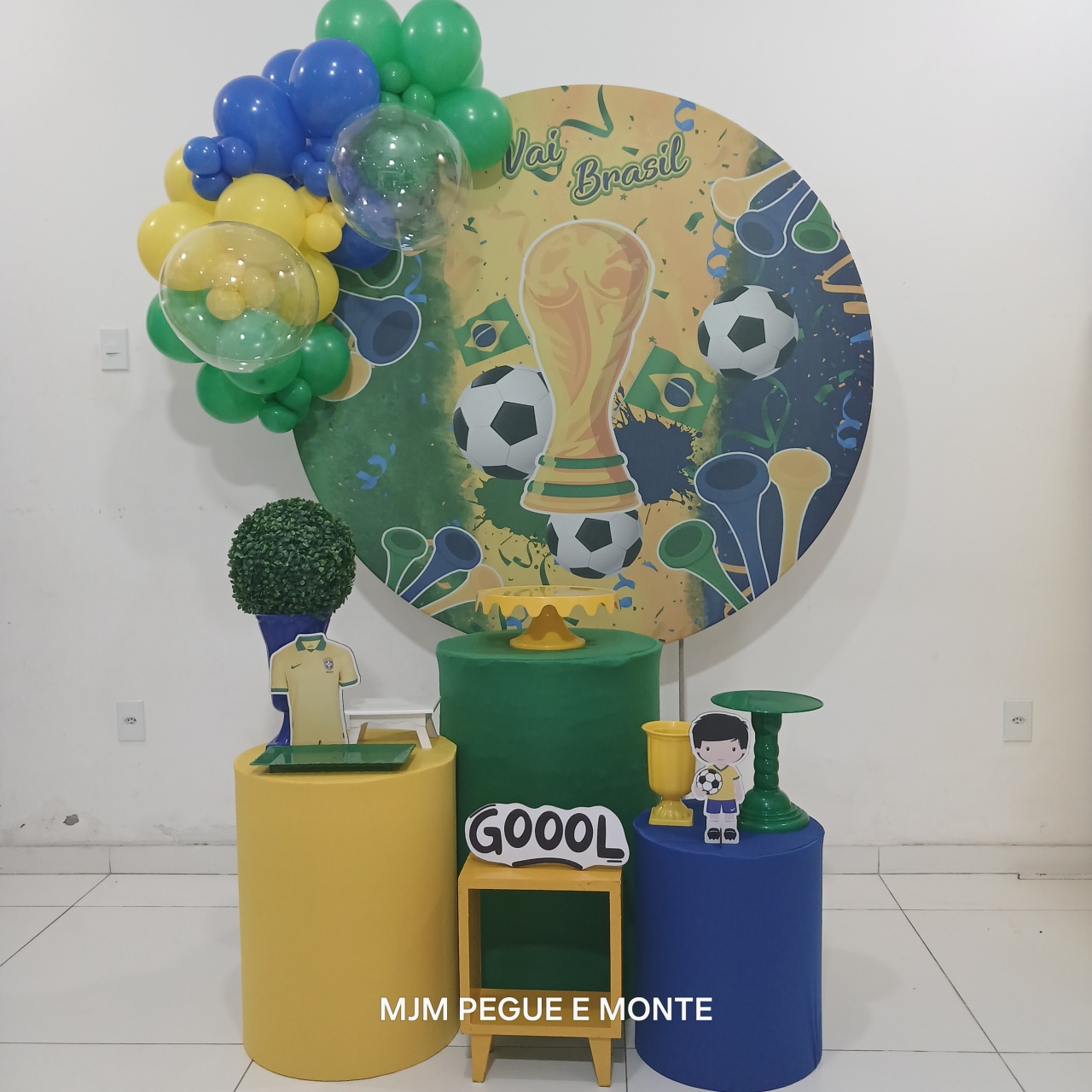 Kit Esmeralda Copa - MJM PEGUE E MONTE