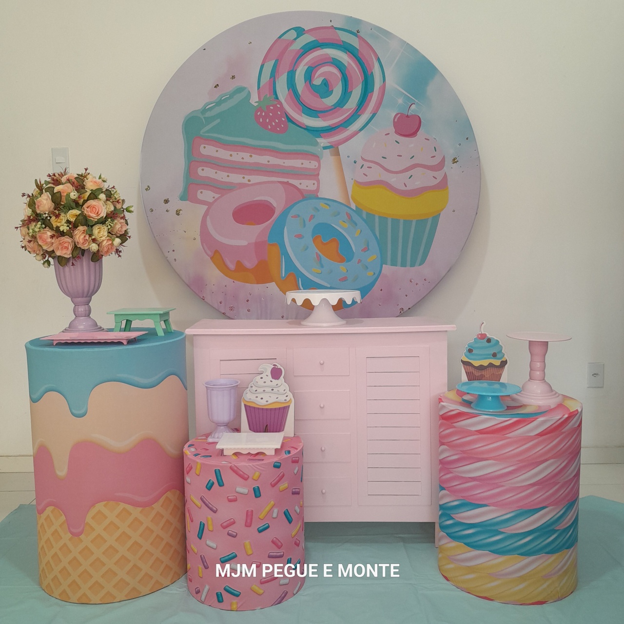 Kit Perola Confeitaria/Doce - MJM PEGUE E MONTE