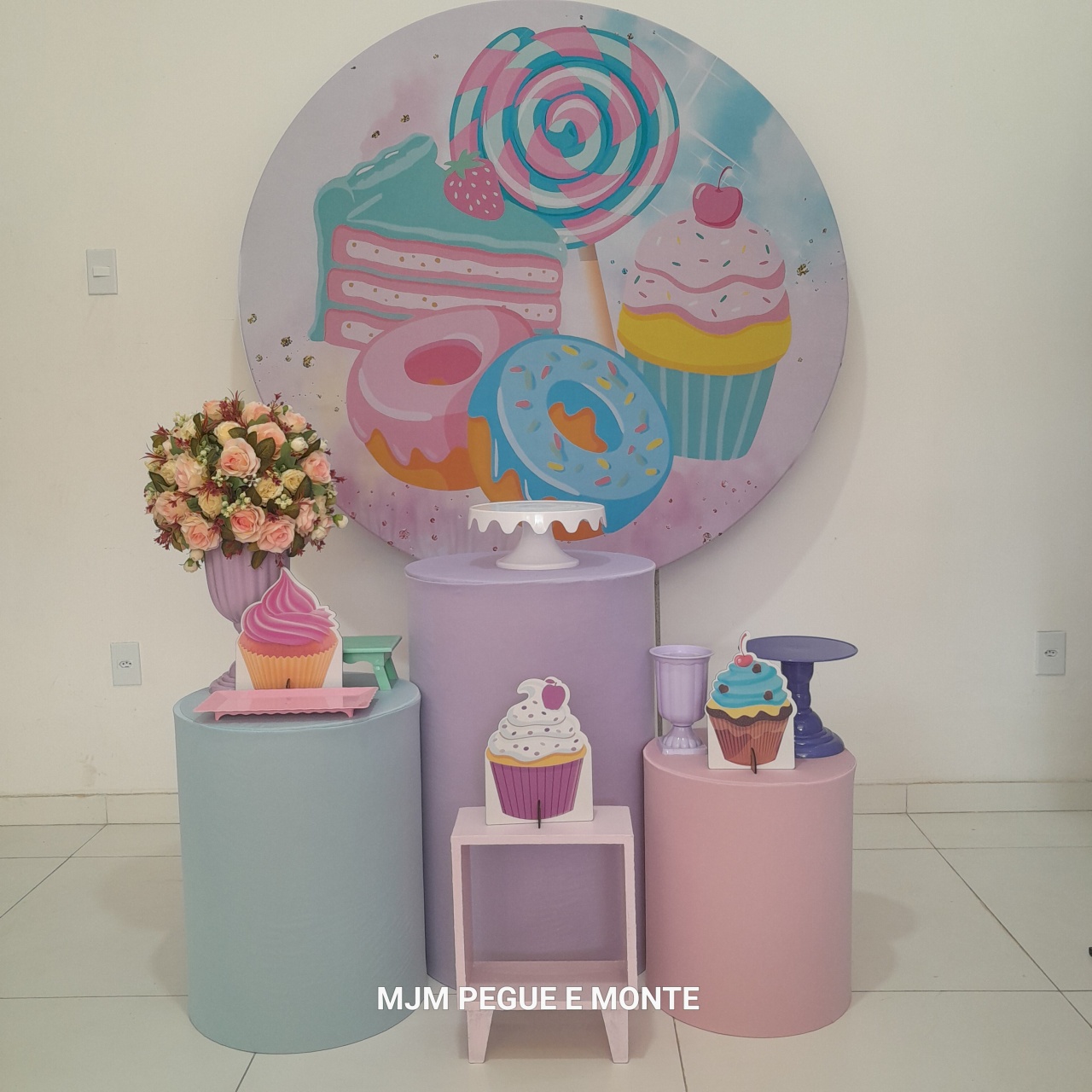 Kit Esmeralda Confeitaria/Doce - MJM PEGUE E MONTE
