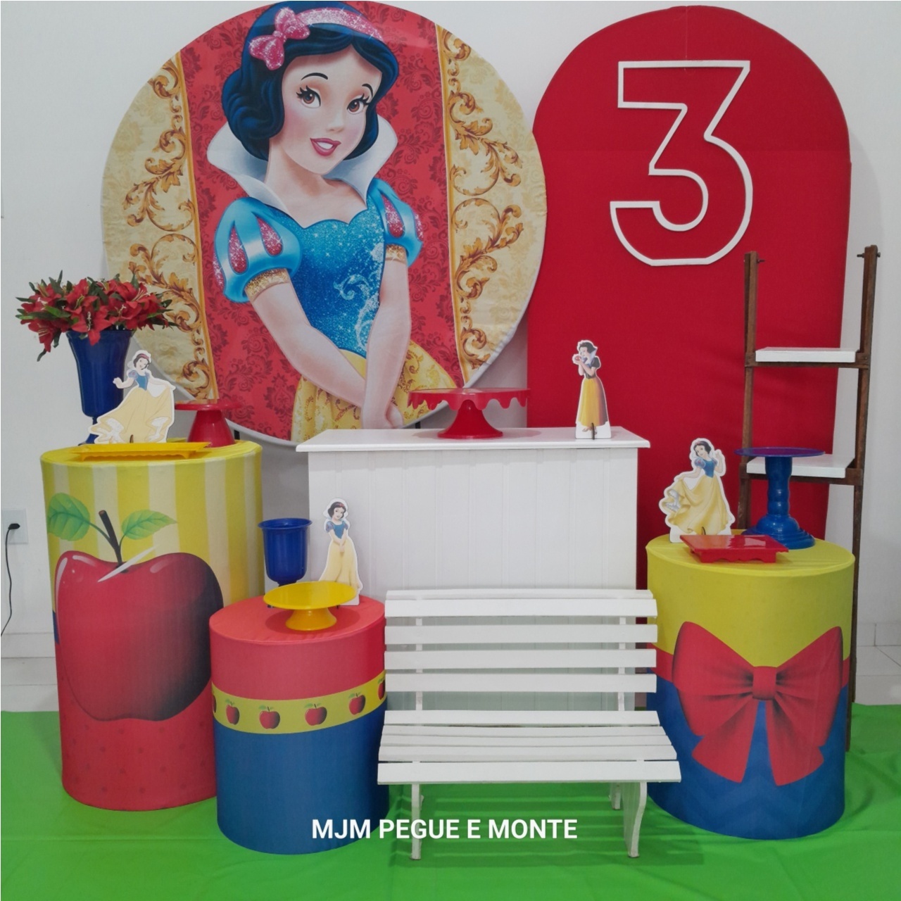Kit Diamante Branca de Neve 01 - MJM PEGUE E MONTE