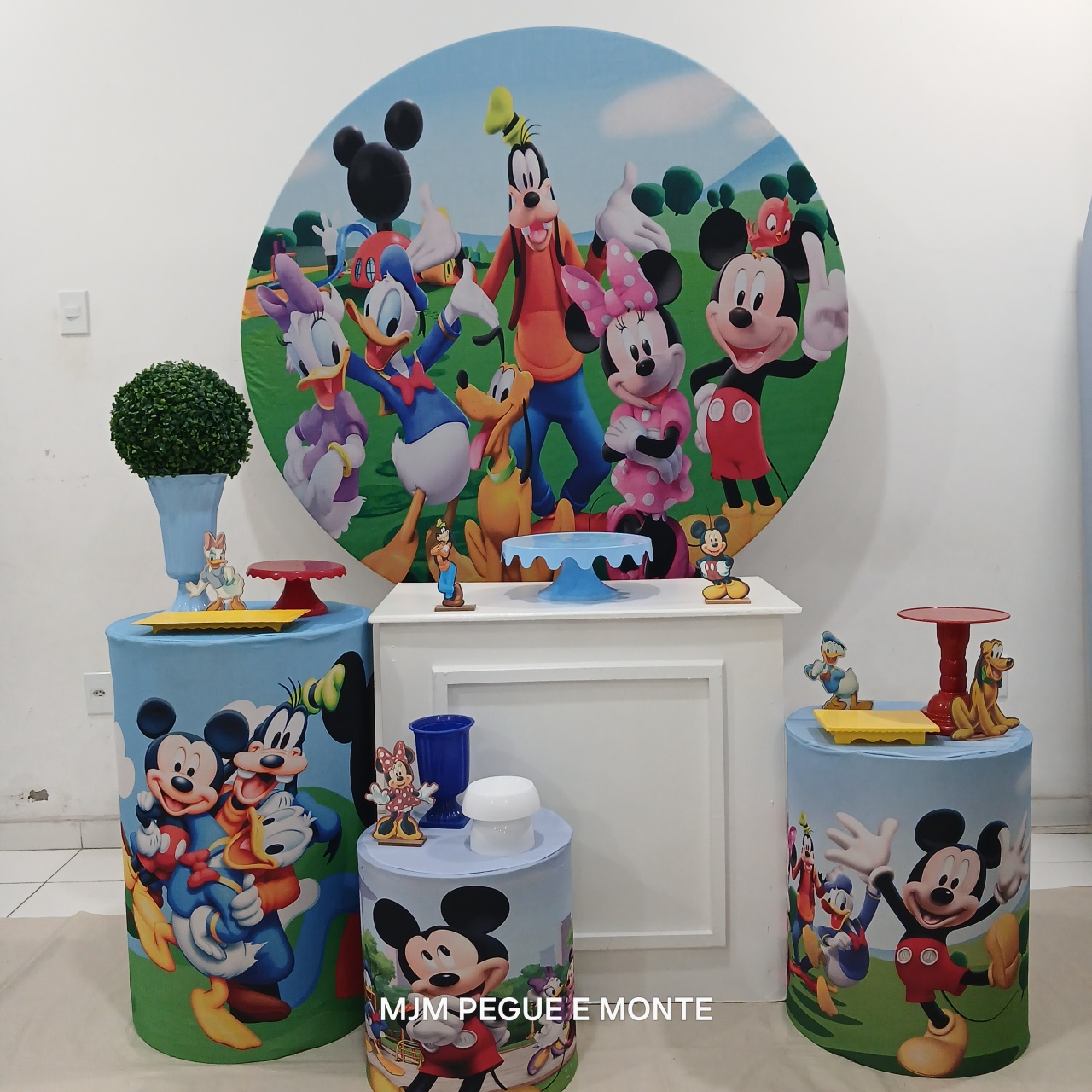 Kit Pérola Mickey E Sua Turma - MJM PEGUE E MONTE
