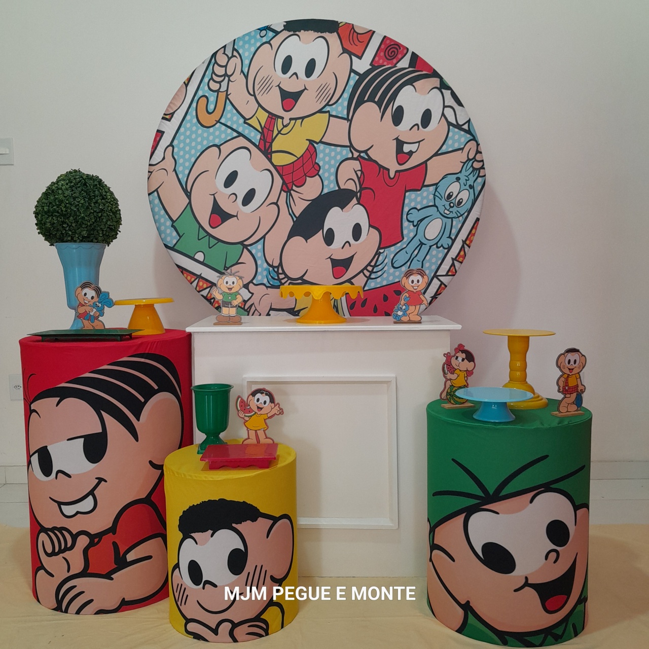 Kit Perola Turma da Monica - MJM PEGUE E MONTE