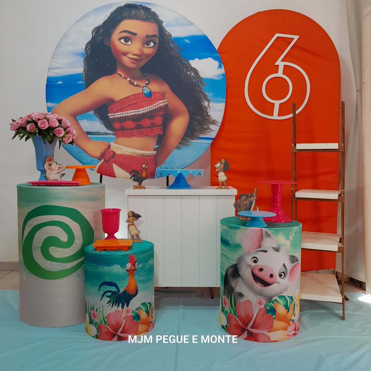Kit Diamante Moana 01 - MJM PEGUE E MONTE