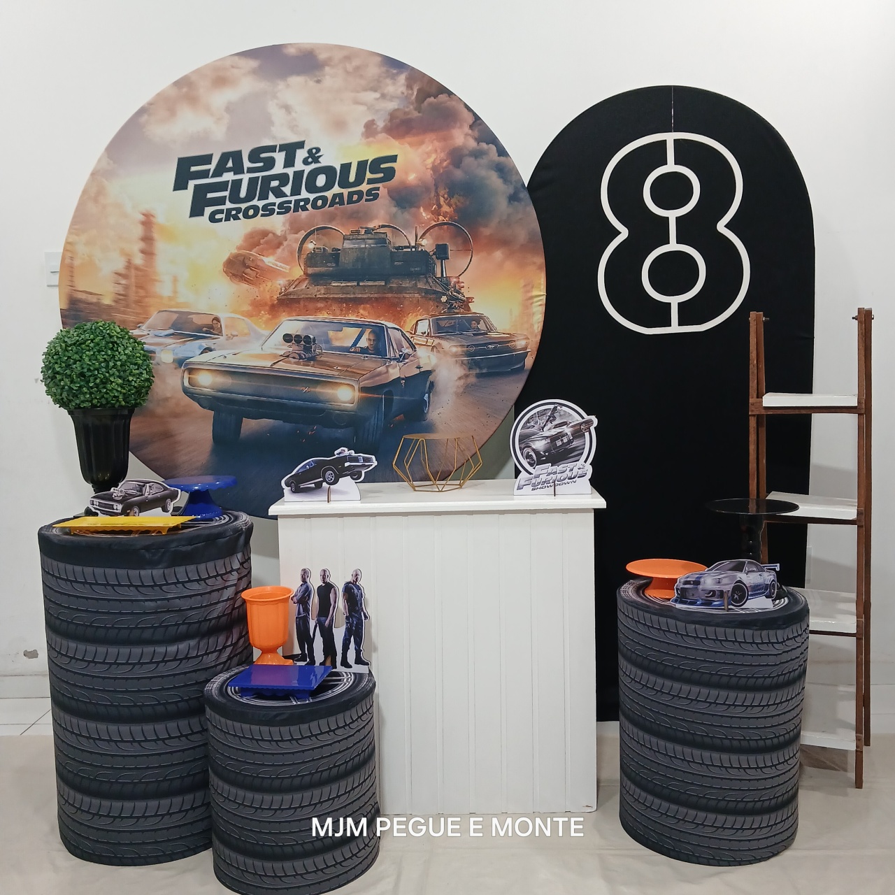 Kit Diamante Velozes E Furiosos - MJM PEGUE E MONTE