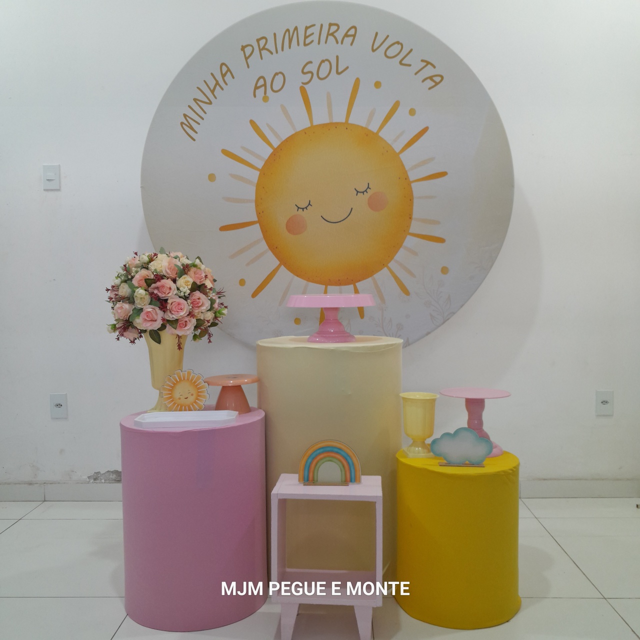 Kit Esmeralda Minha 1°Volta Ao Sol - MJM PEGUE E MONTE