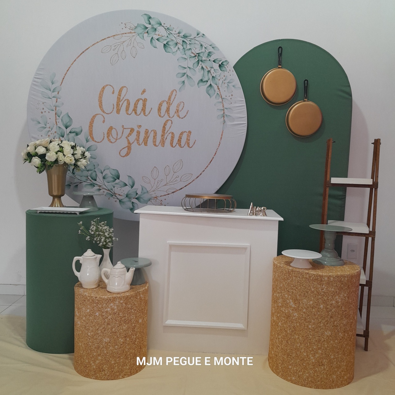 Kit Diamante Chá de Cozinha - MJM PEGUE E MONTE
