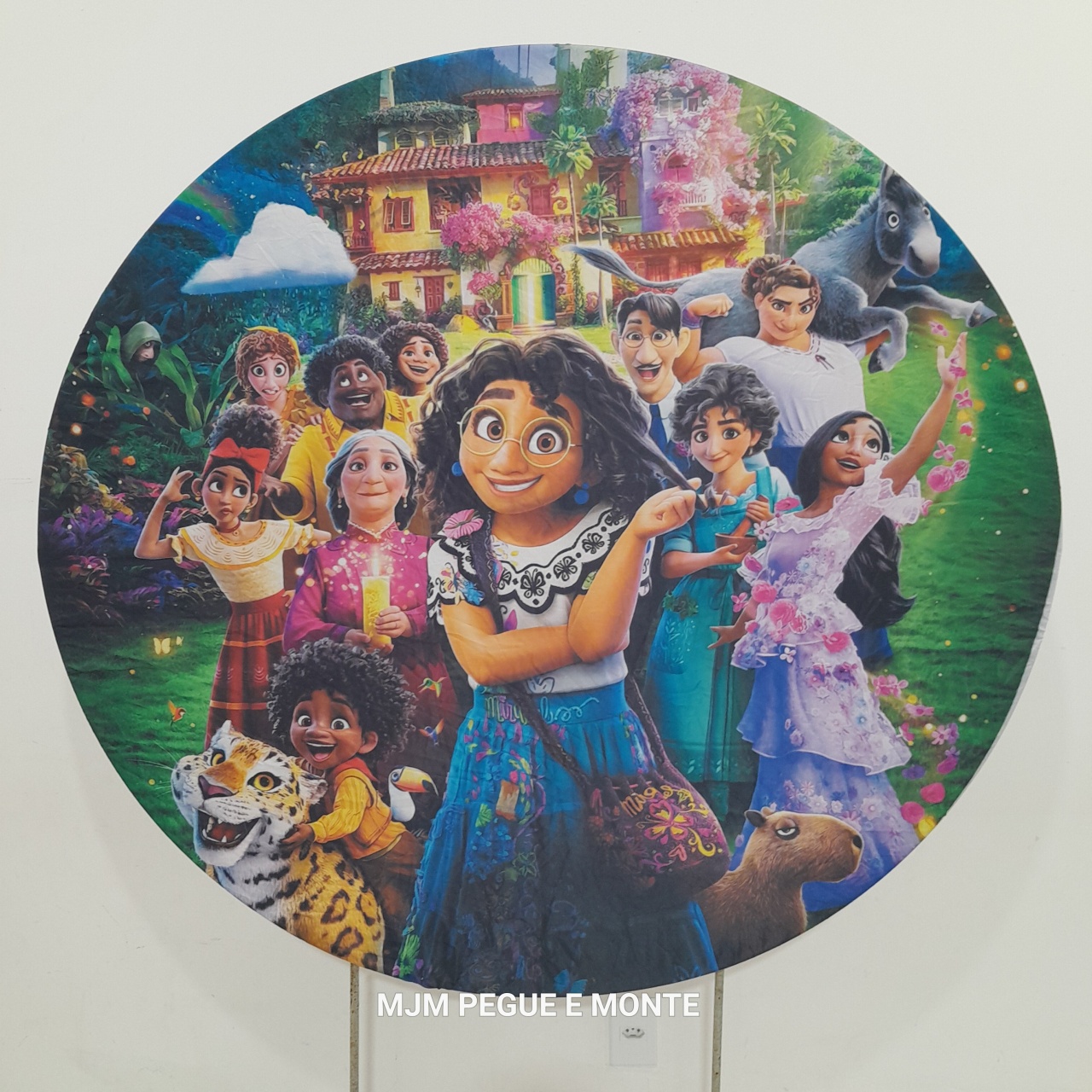 Capa Painel Redondo Encanto - MJM PEGUE E MONTE