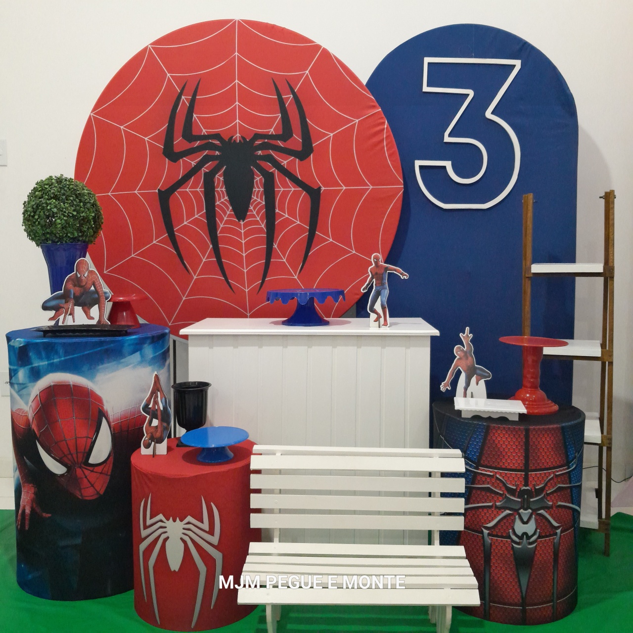 Kit Diamante Homem Aranha 02 - MJM PEGUE E MONTE