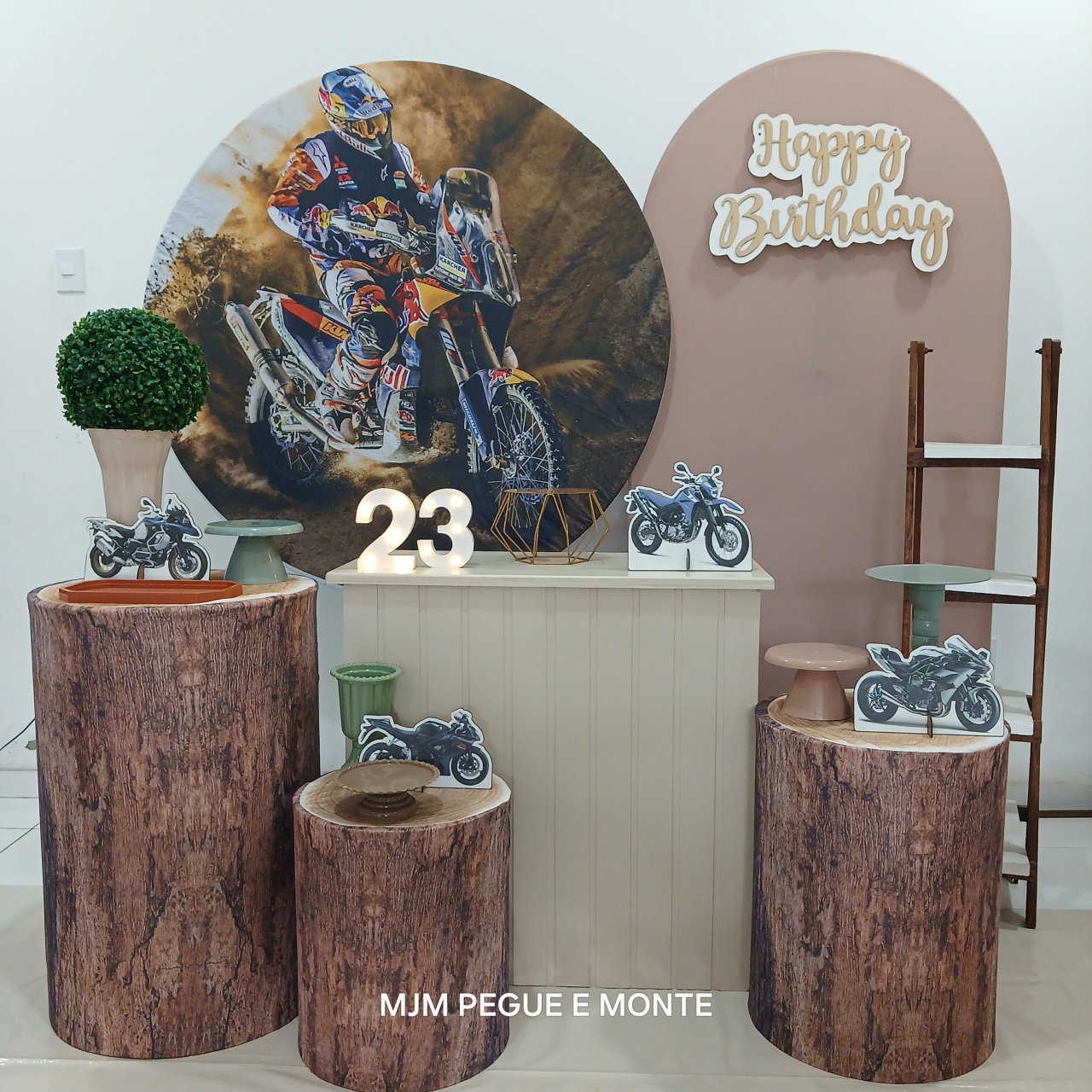 Kit Diamante Motocross - MJM PEGUE E MONTE