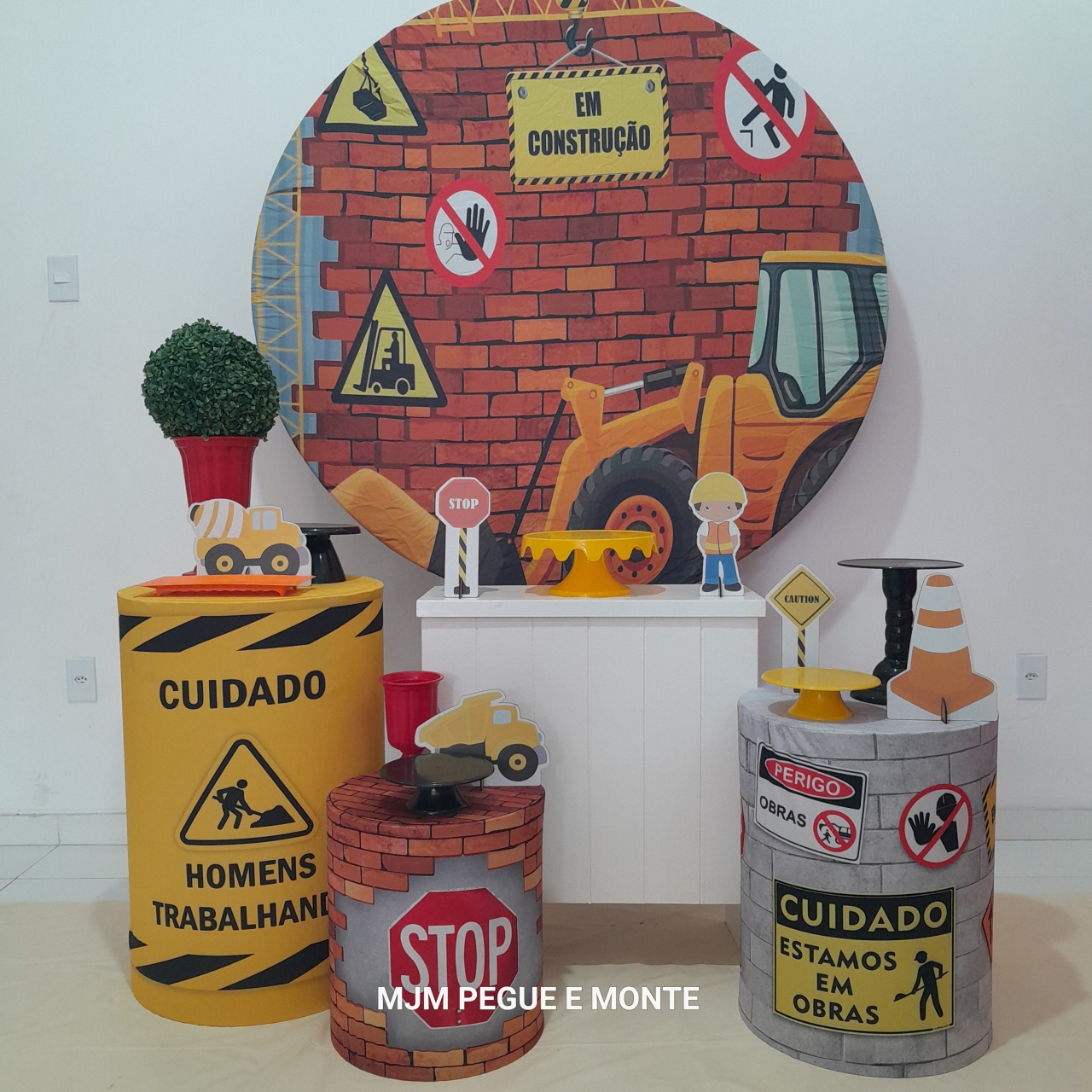Kit Perola Construção - MJM PEGUE E MONTE
