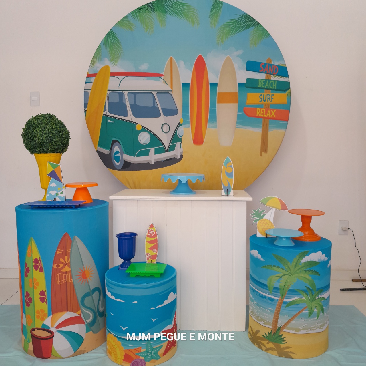 Kit Perola Praia 01 - MJM PEGUE E MONTE