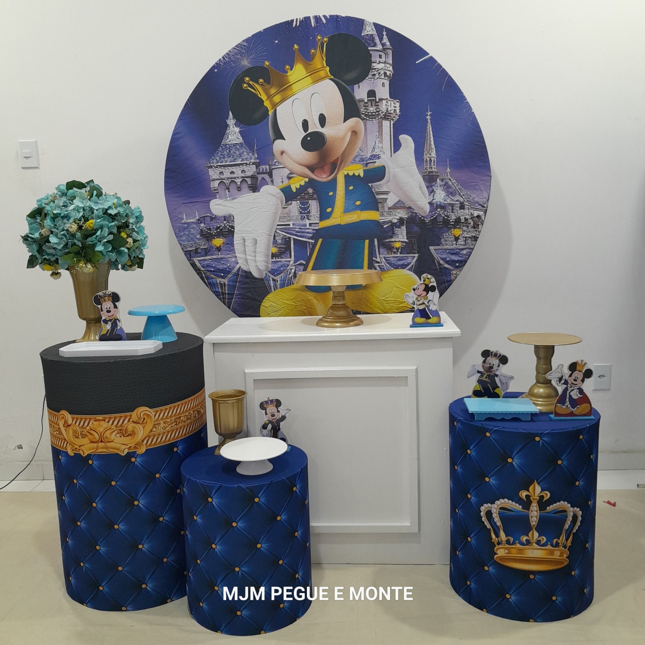 Kit Pérola Mickey Realeza - MJM PEGUE E MONTE