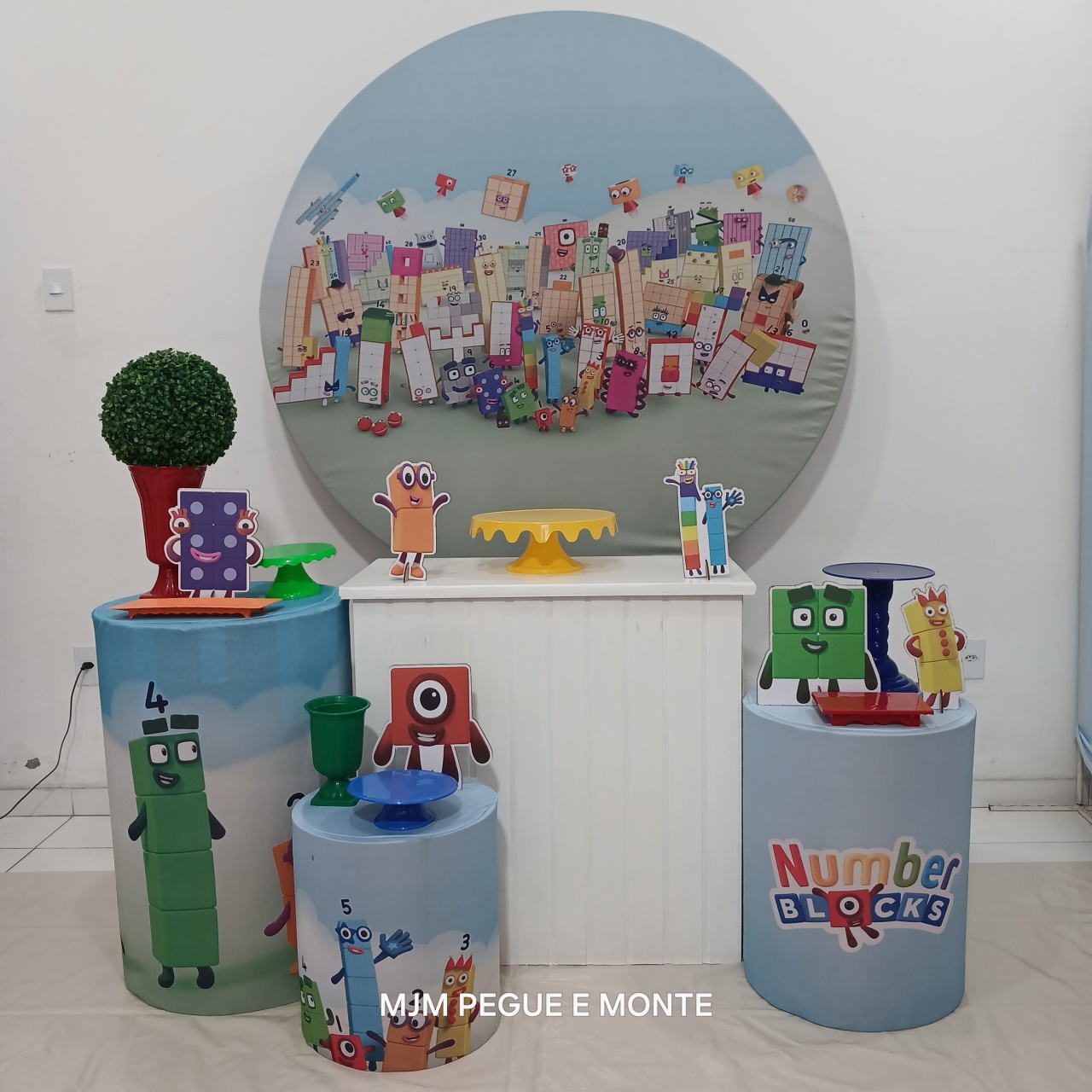 Kit Perola Numberblocks - MJM PEGUE E MONTE