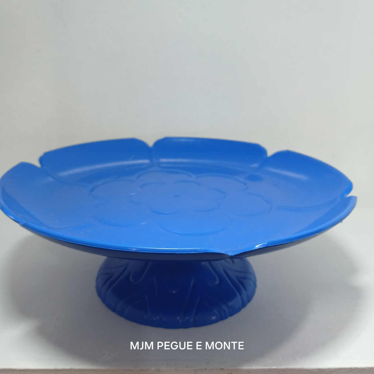Bandeja M Acrílico Azul Royal - MJM PEGUE E MONTE