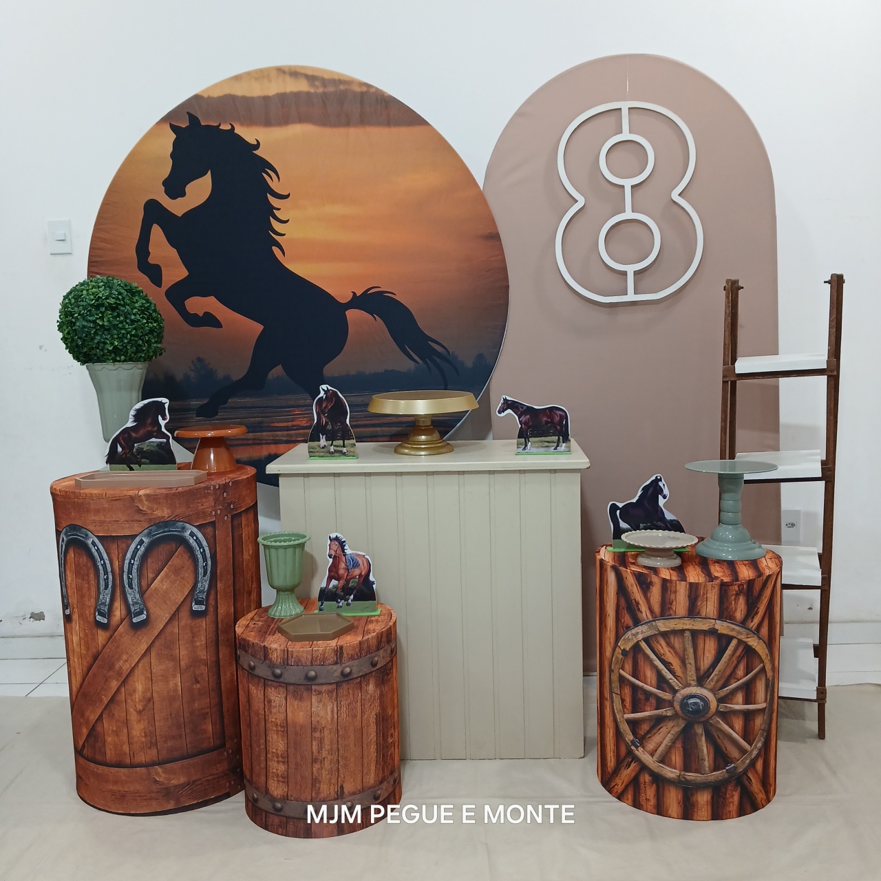 Kit Dimante Cavalo - MJM PEGUE E MONTE