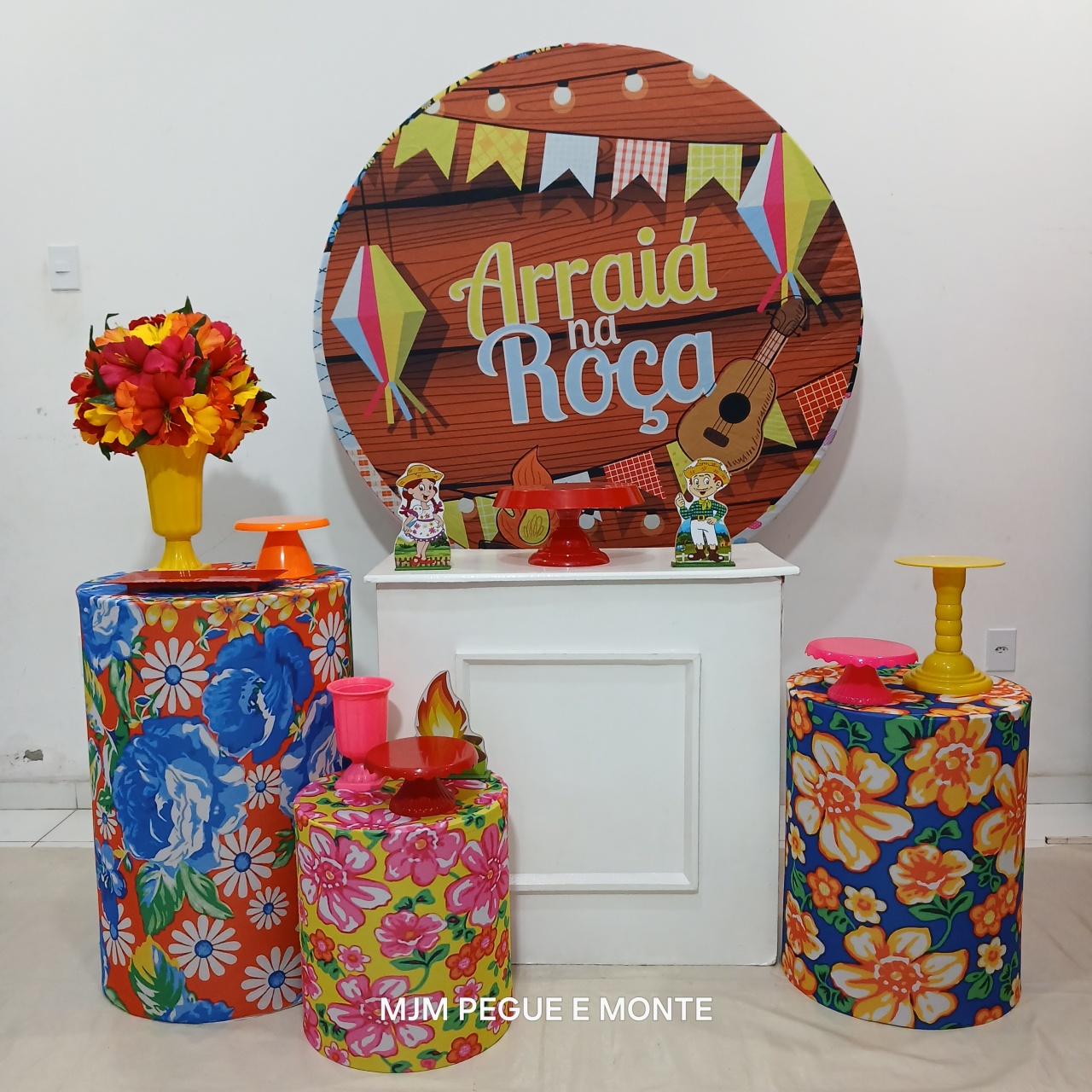 Kit Pérola Festa Junina 02 - MJM PEGUE E MONTE