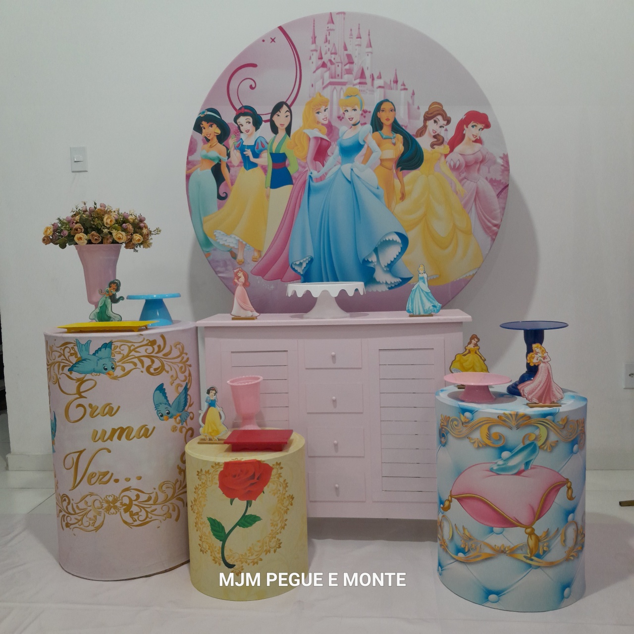 Kit Perola Princesas - MJM PEGUE E MONTE