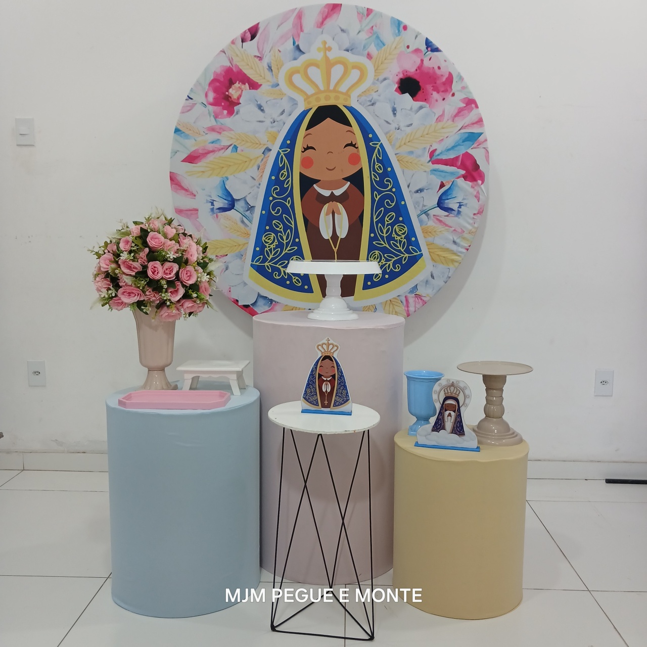 Kit Esmeralda Nossa Senhora Aparecida - MJM PEGUE E MONTE