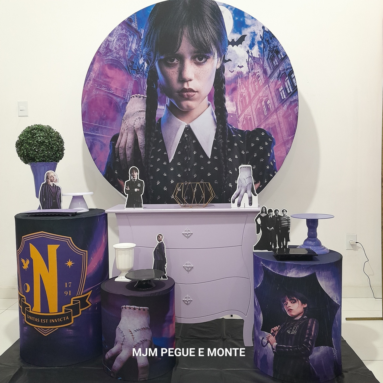 Kit Perola Wandinha - MJM PEGUE E MONTE