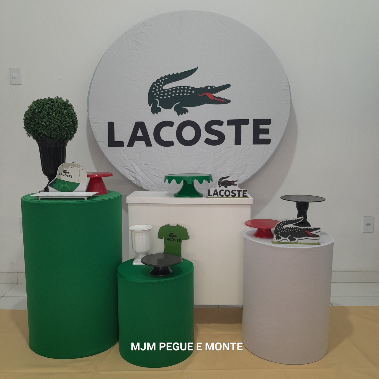 Kit Perola Lacoste - MJM PEGUE E MONTE