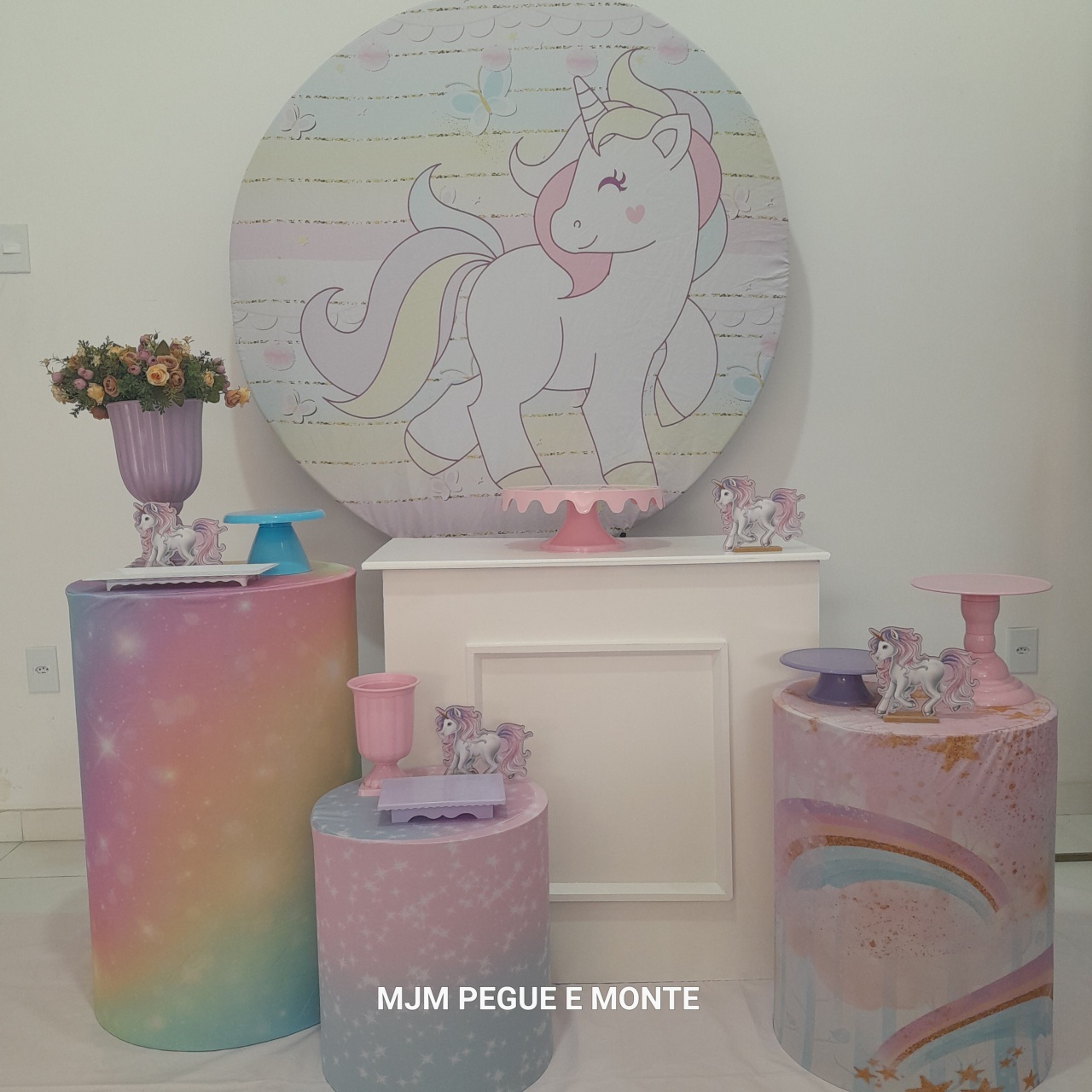 Kit Pérola Unicórnio 02 - MJM PEGUE E MONTE