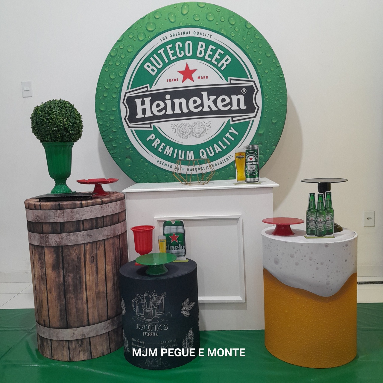 Kit Perola Heineken - MJM PEGUE E MONTE