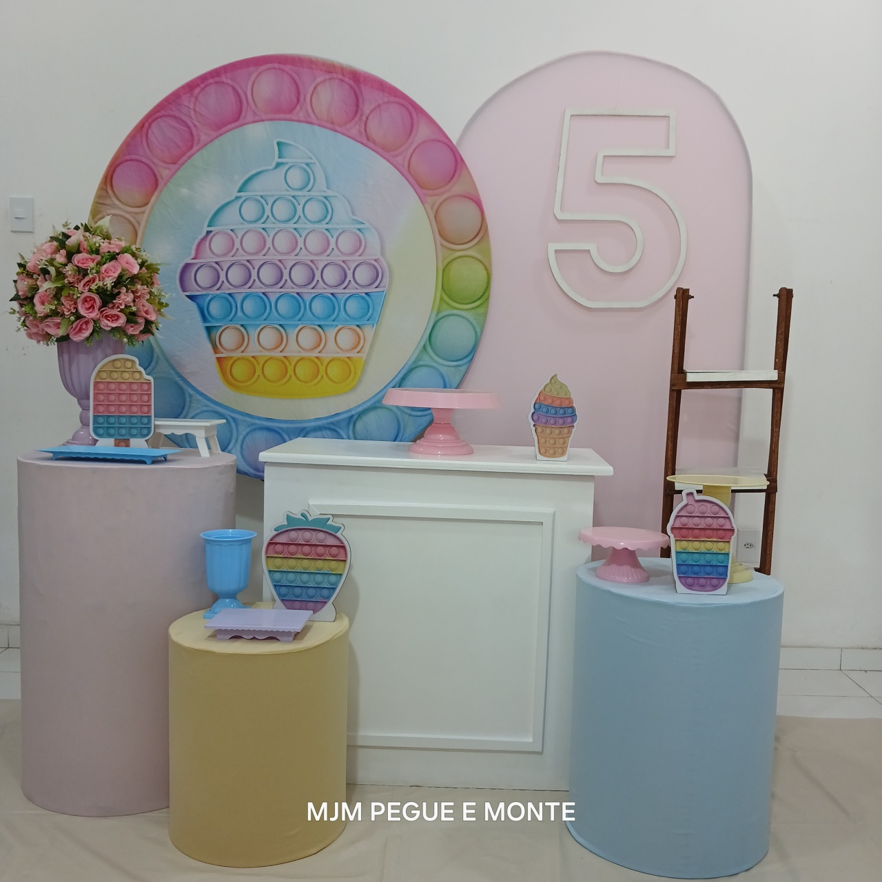 Kit Diamante Pop It - MJM PEGUE E MONTE