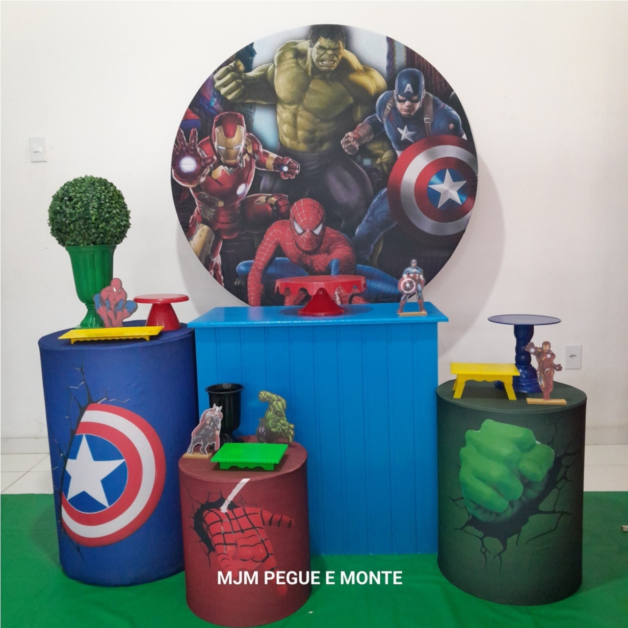 Kit Pérola Vingadores 2 - MJM PEGUE E MONTE