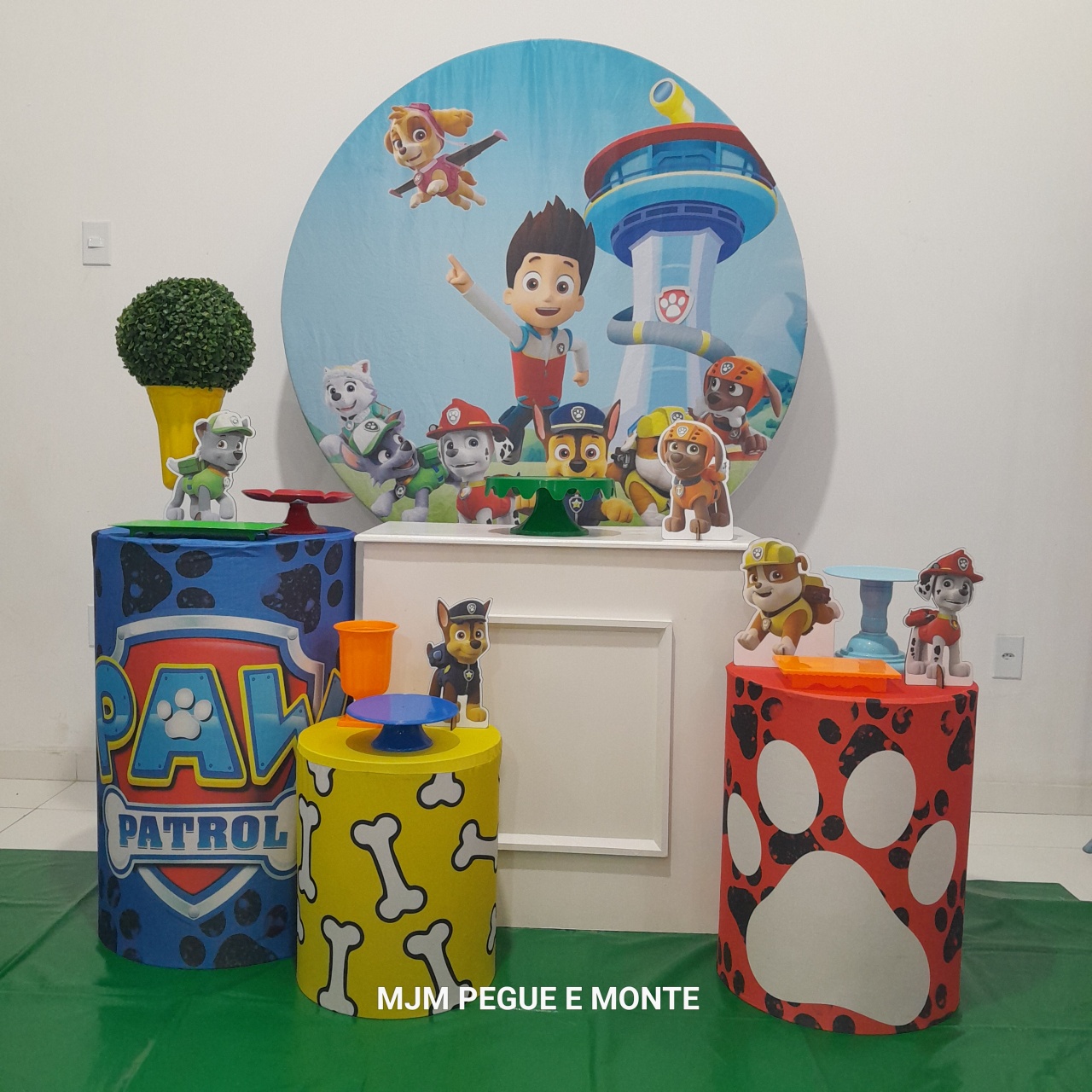Kit Perola Patrulha Canina - MJM PEGUE E MONTE