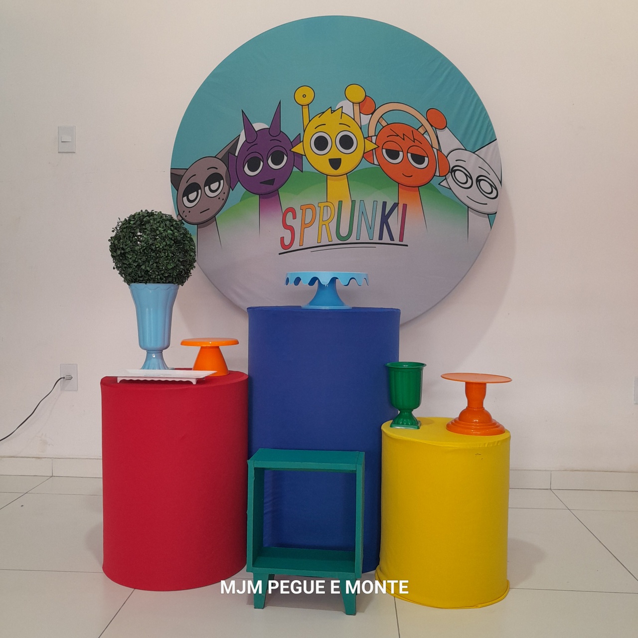 Kit Esmeralda Sprunki Menino - MJM PEGUE E MONTE